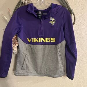 Minnesota Vikings Purple and Gray Hoodie